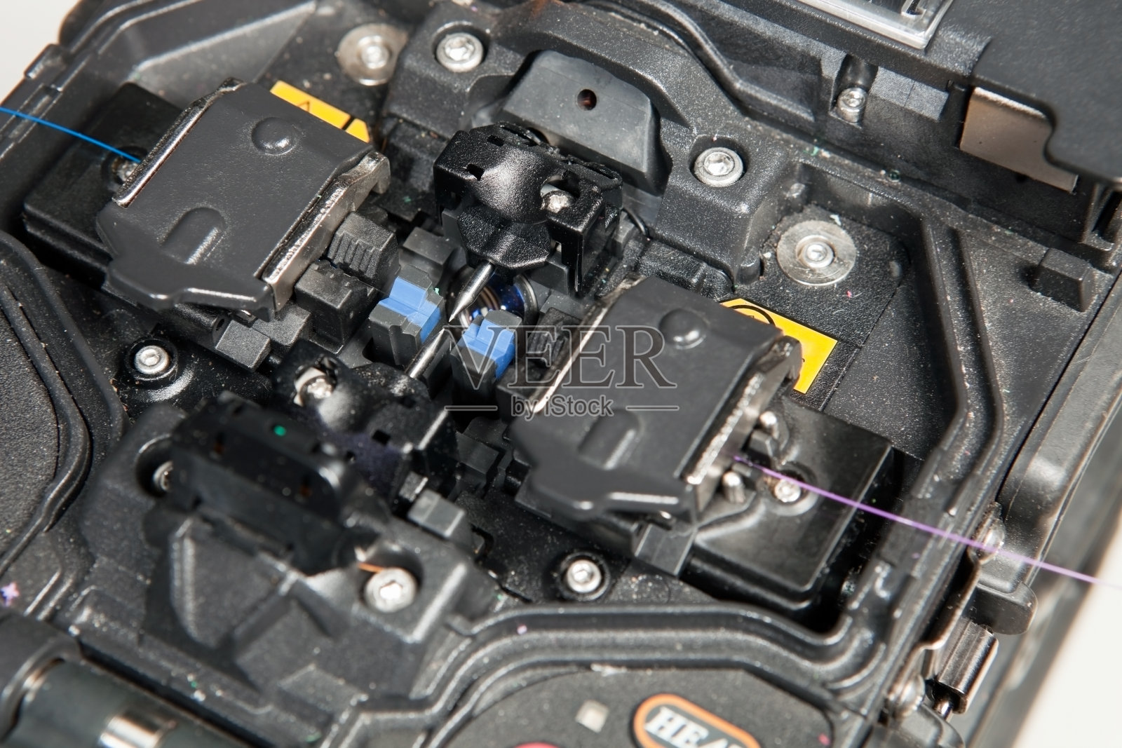 光纤熔接机照片摄影图片