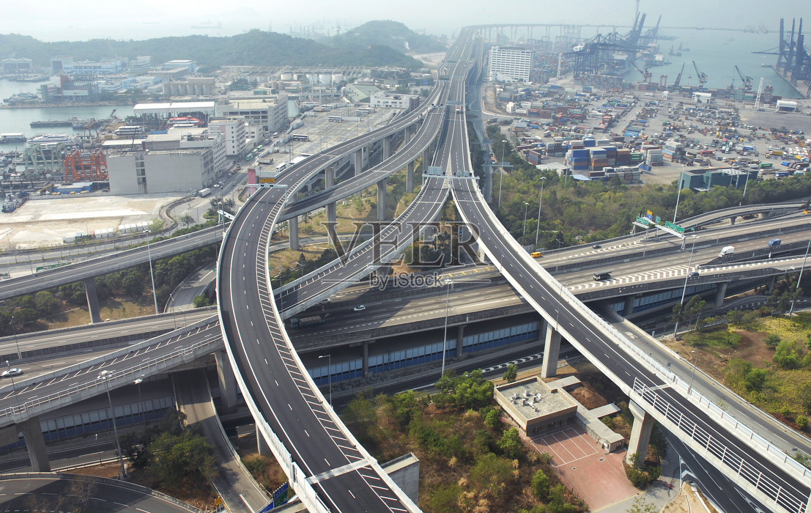 高速公路立交照片摄影图片