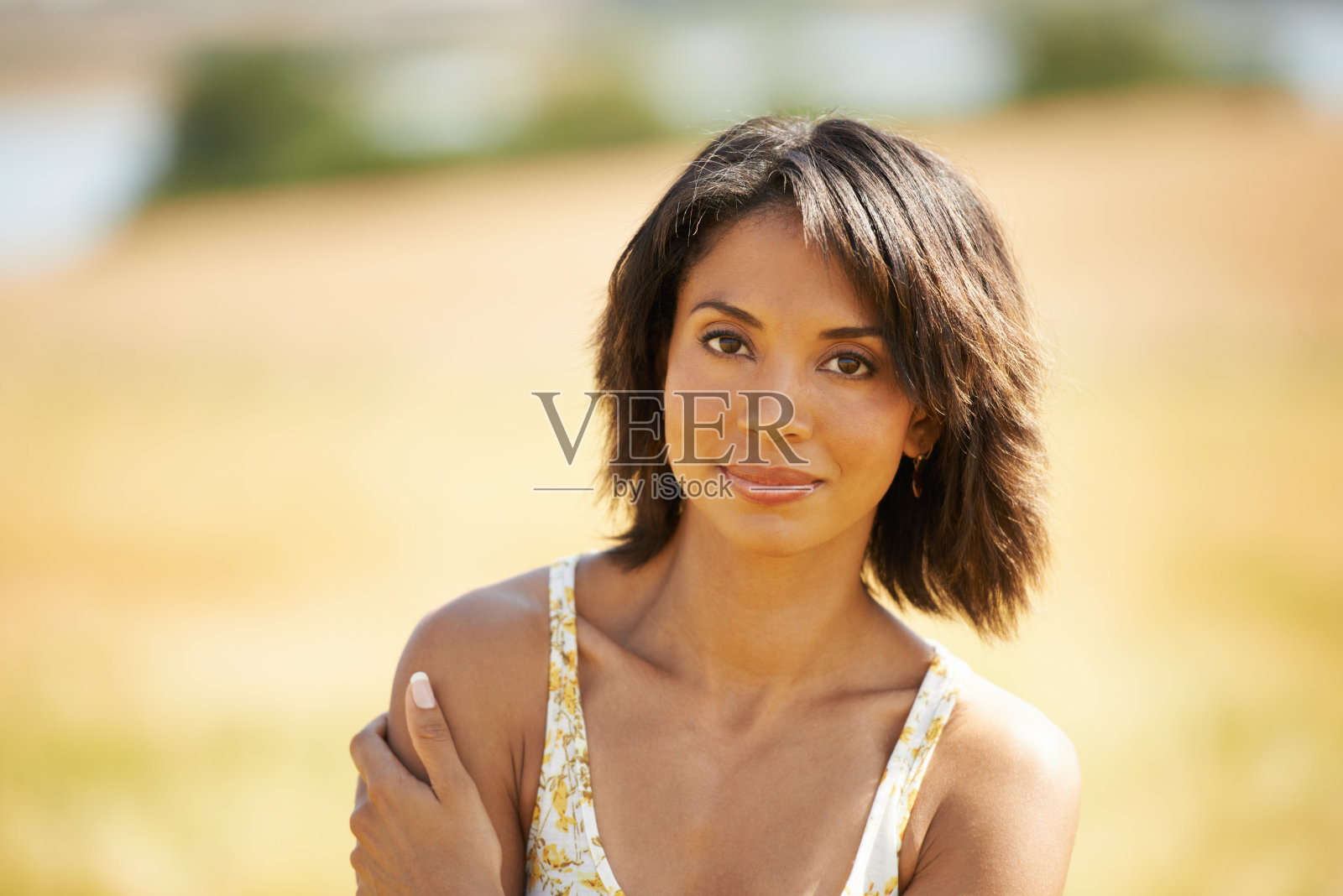 夏天宁静照片摄影图片