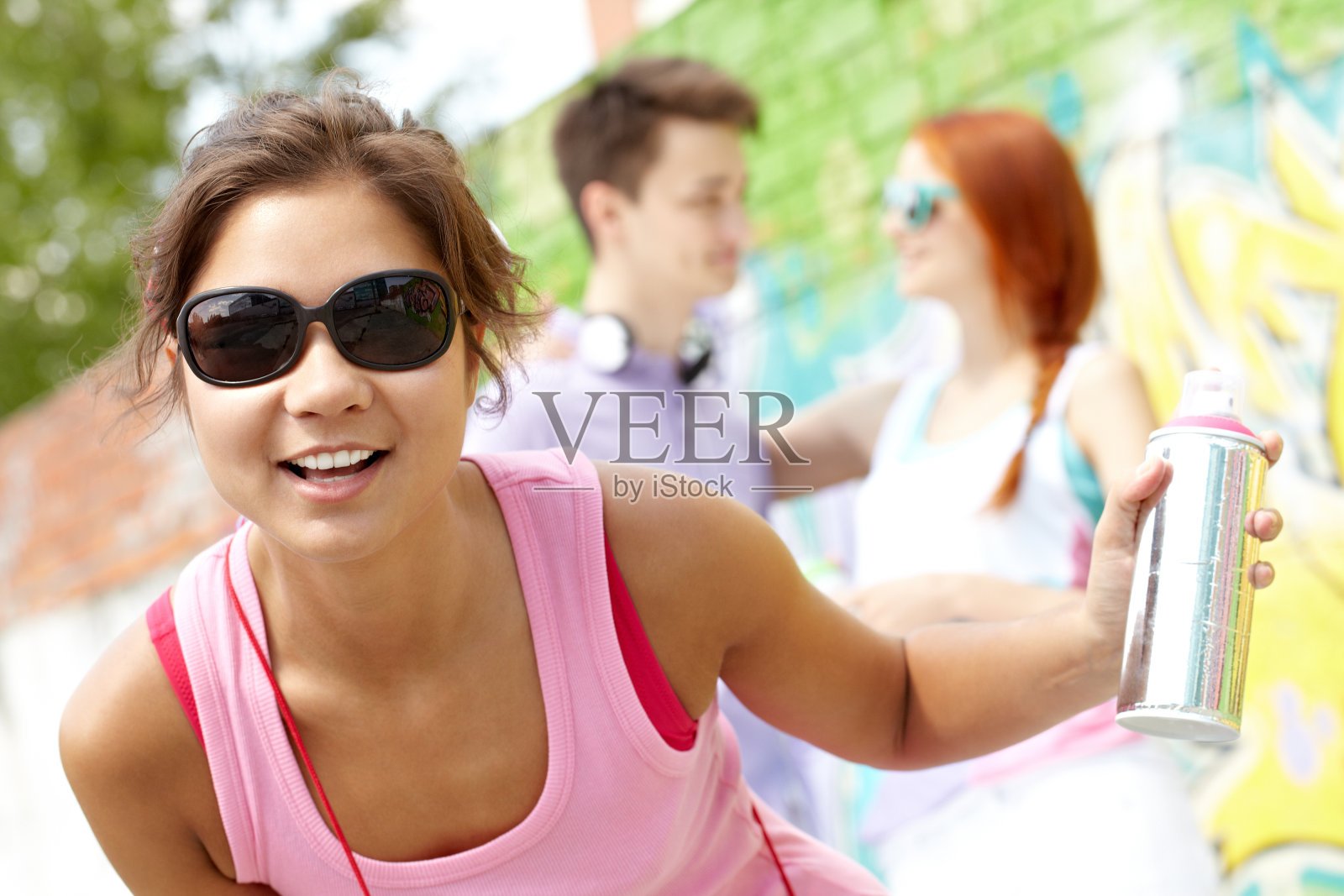 有趣的少女照片摄影图片