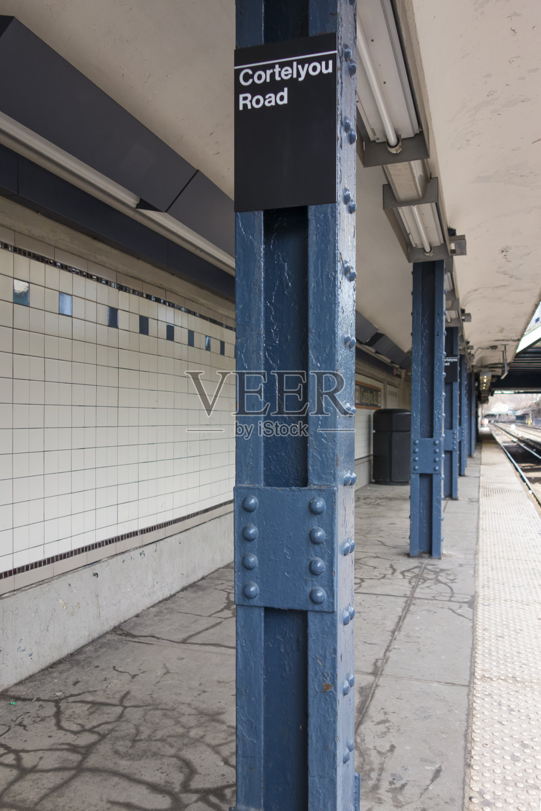 Cortelyou路地铁站照片摄影图片