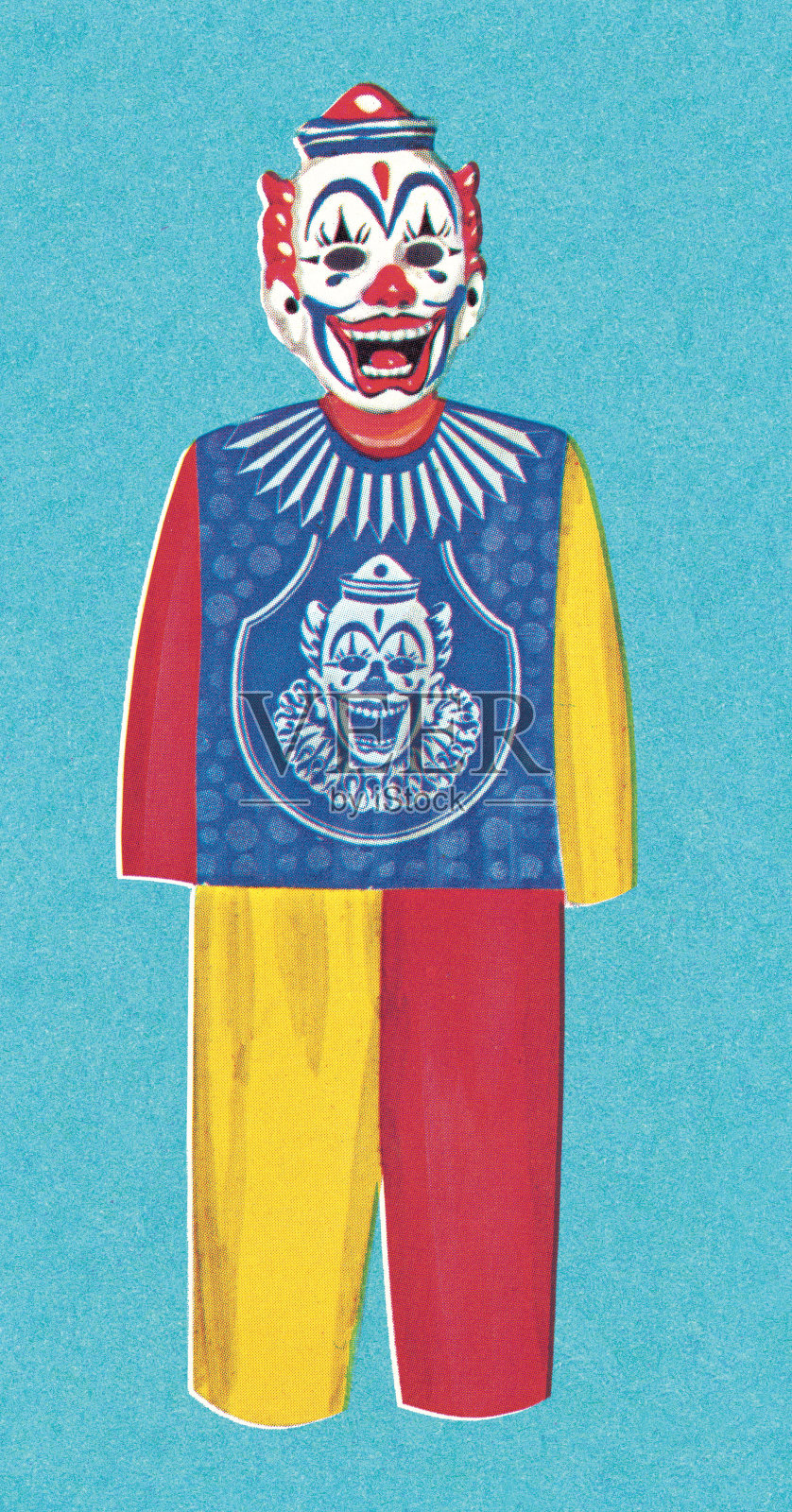 小丑插画图片素材