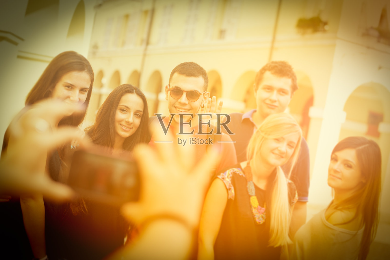 学生有问题照片摄影图片