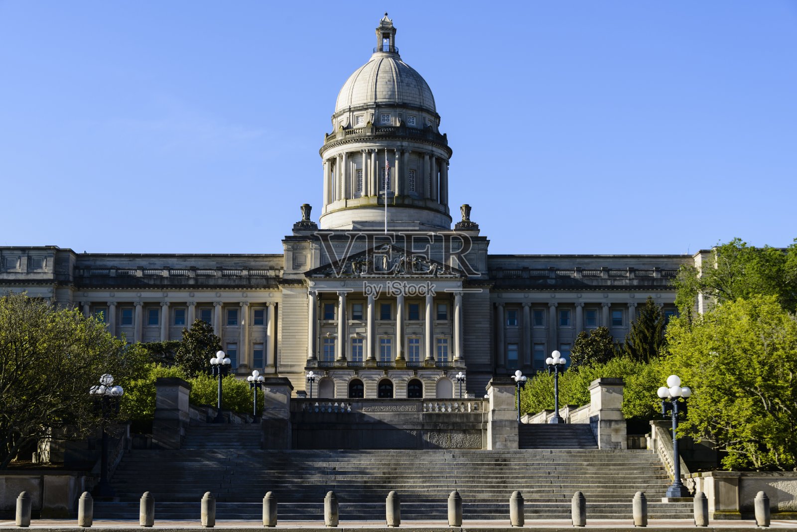 位于法兰克福的肯塔基州国会大厦照片摄影图片