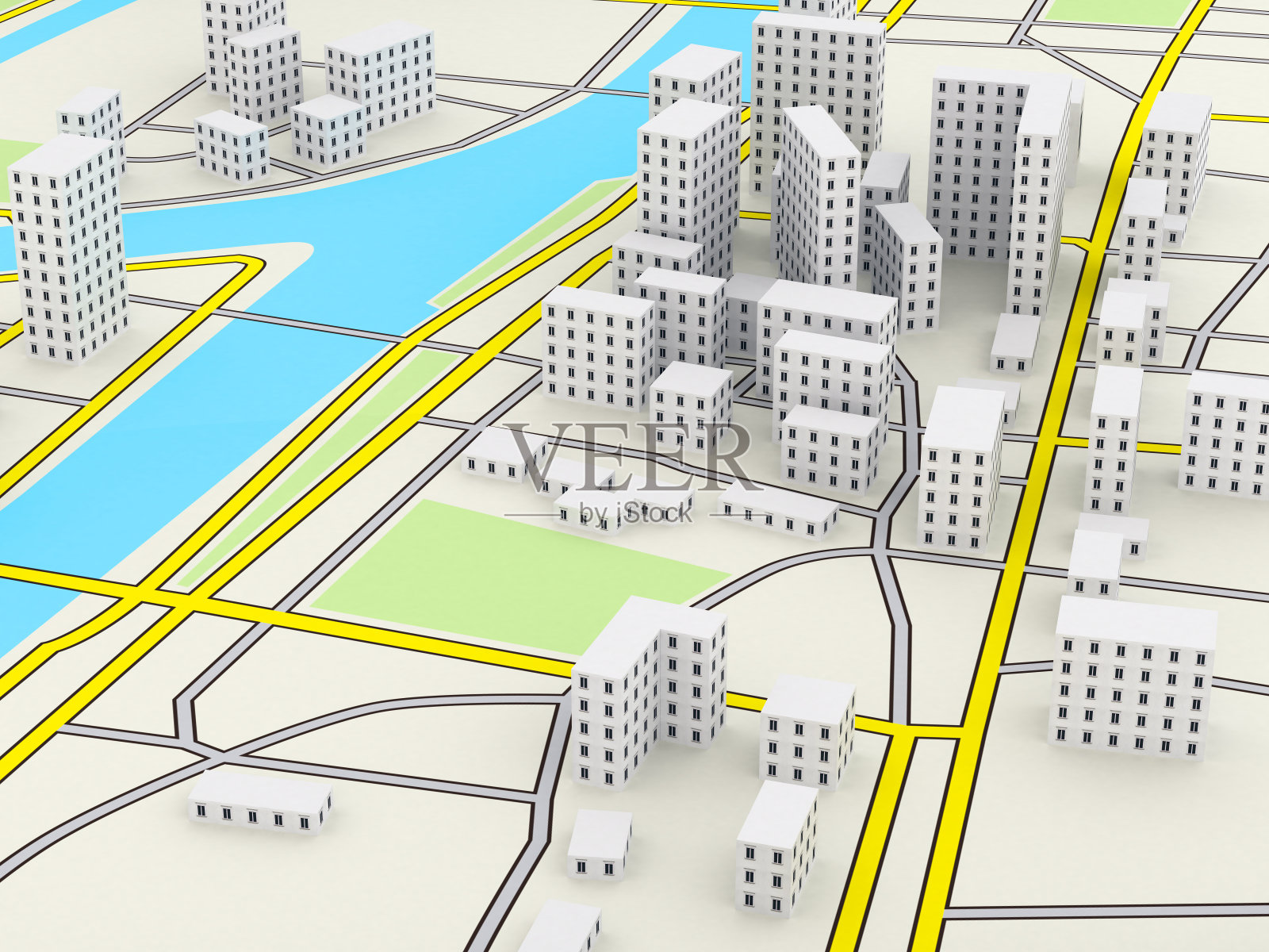 城市地图照片摄影图片