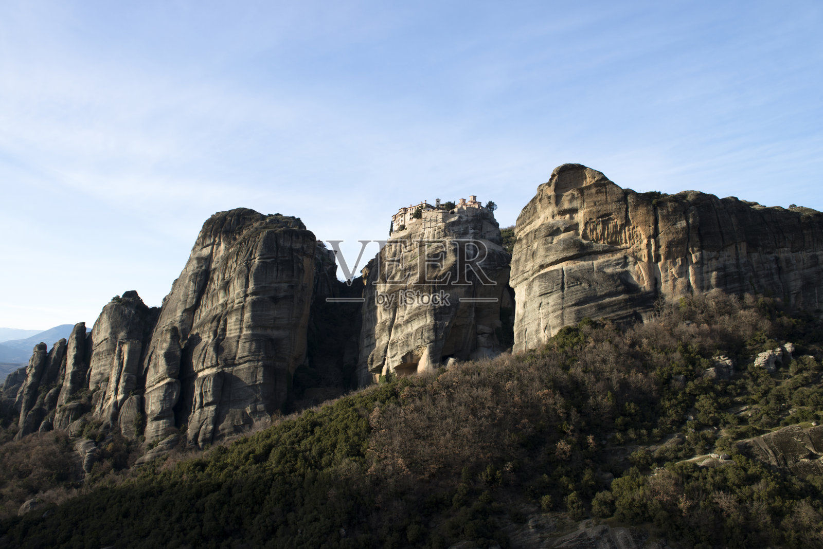 迈泰奥拉峭壁修道院照片摄影图片