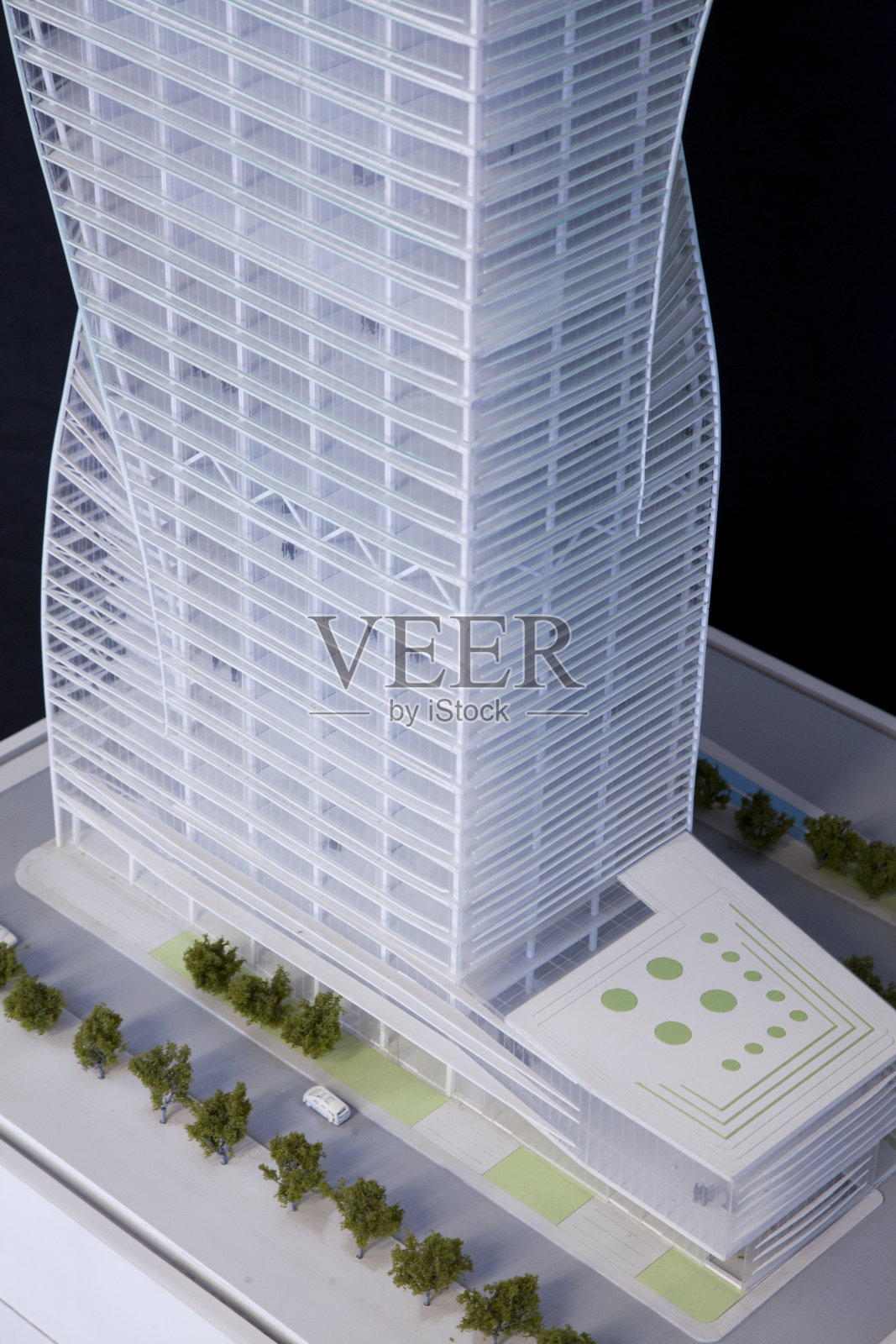 建筑模型渲染视图照片摄影图片