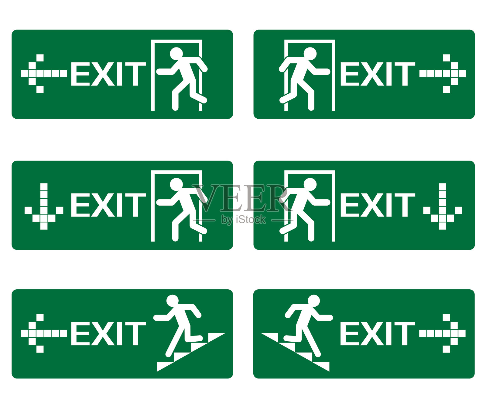 安全出口标志照片摄影图片