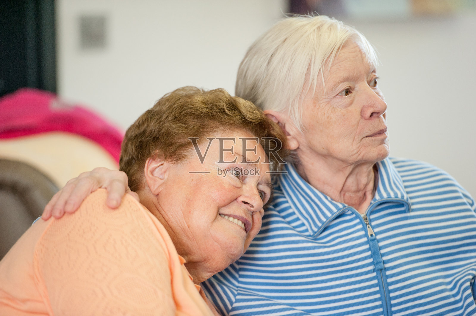 老年人肖像在退休之家照片摄影图片