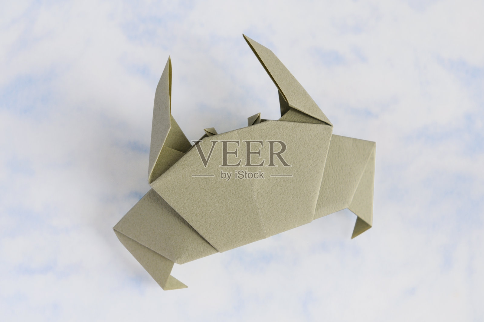 折纸蟹照片摄影图片