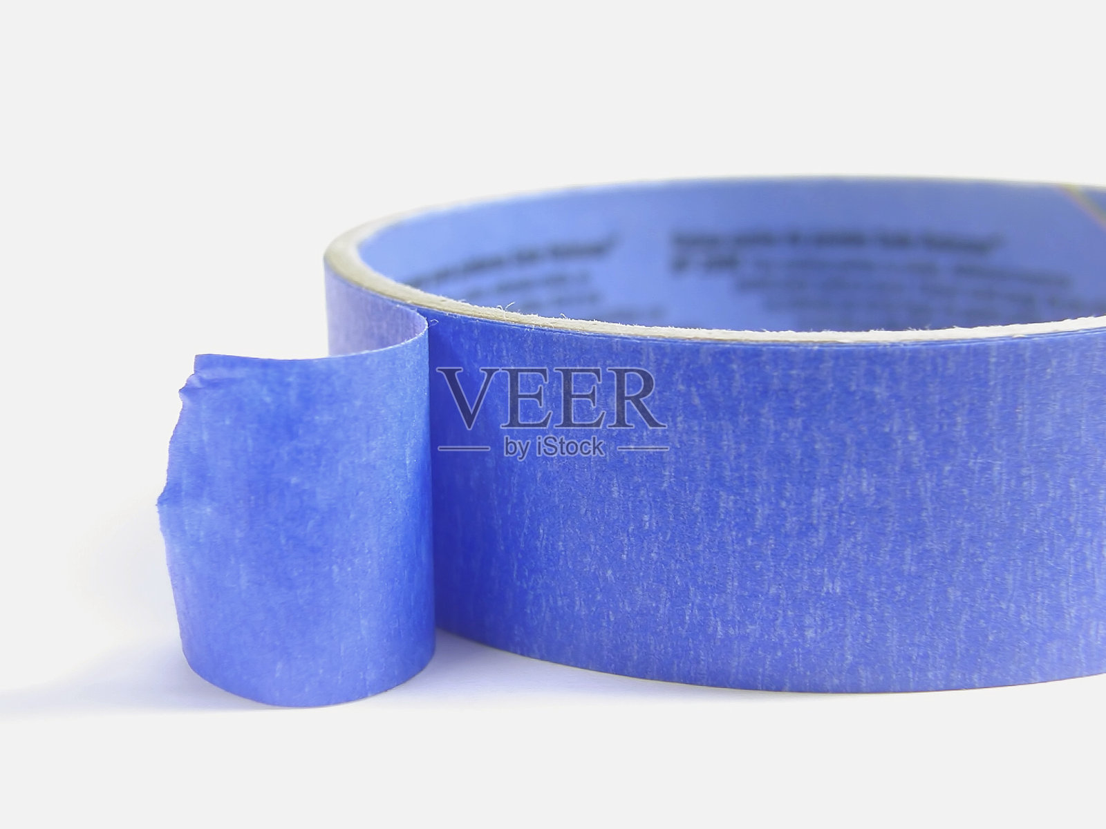 蓝卷磁带照片摄影图片