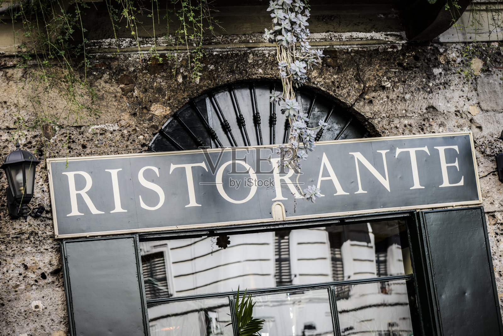 意大利餐厅标志照片摄影图片