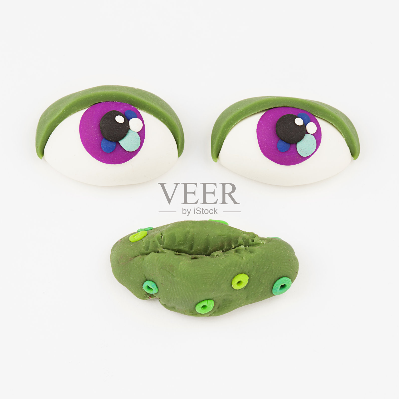 粘土的脸照片摄影图片