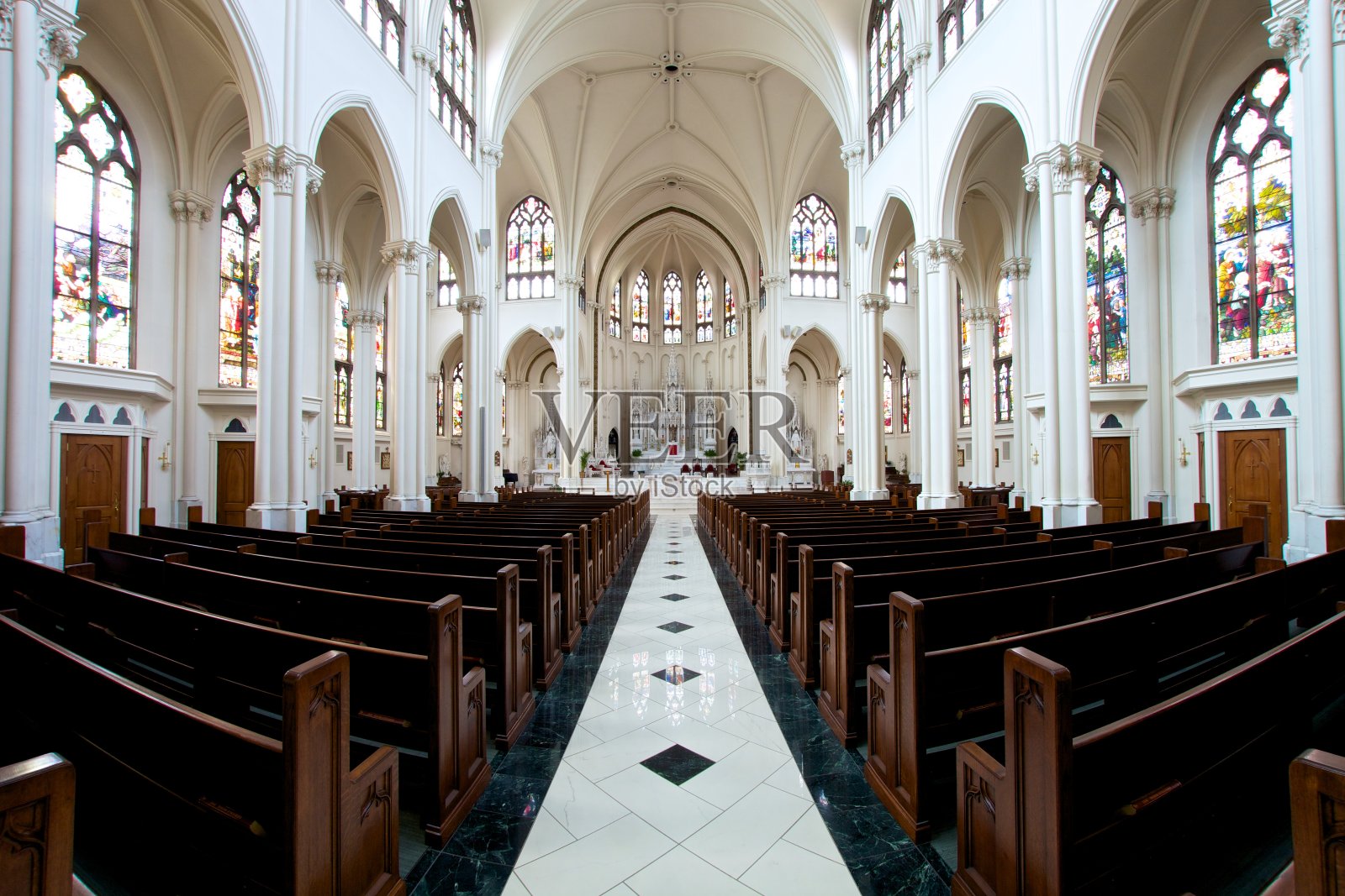 圣母院照片摄影图片