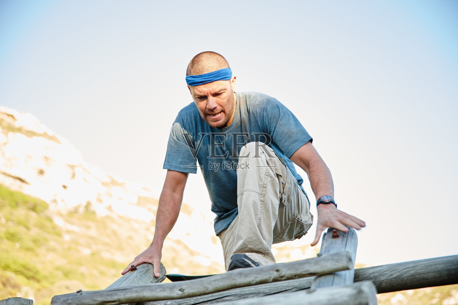 好事情只发生在流汗的人身上照片摄影图片