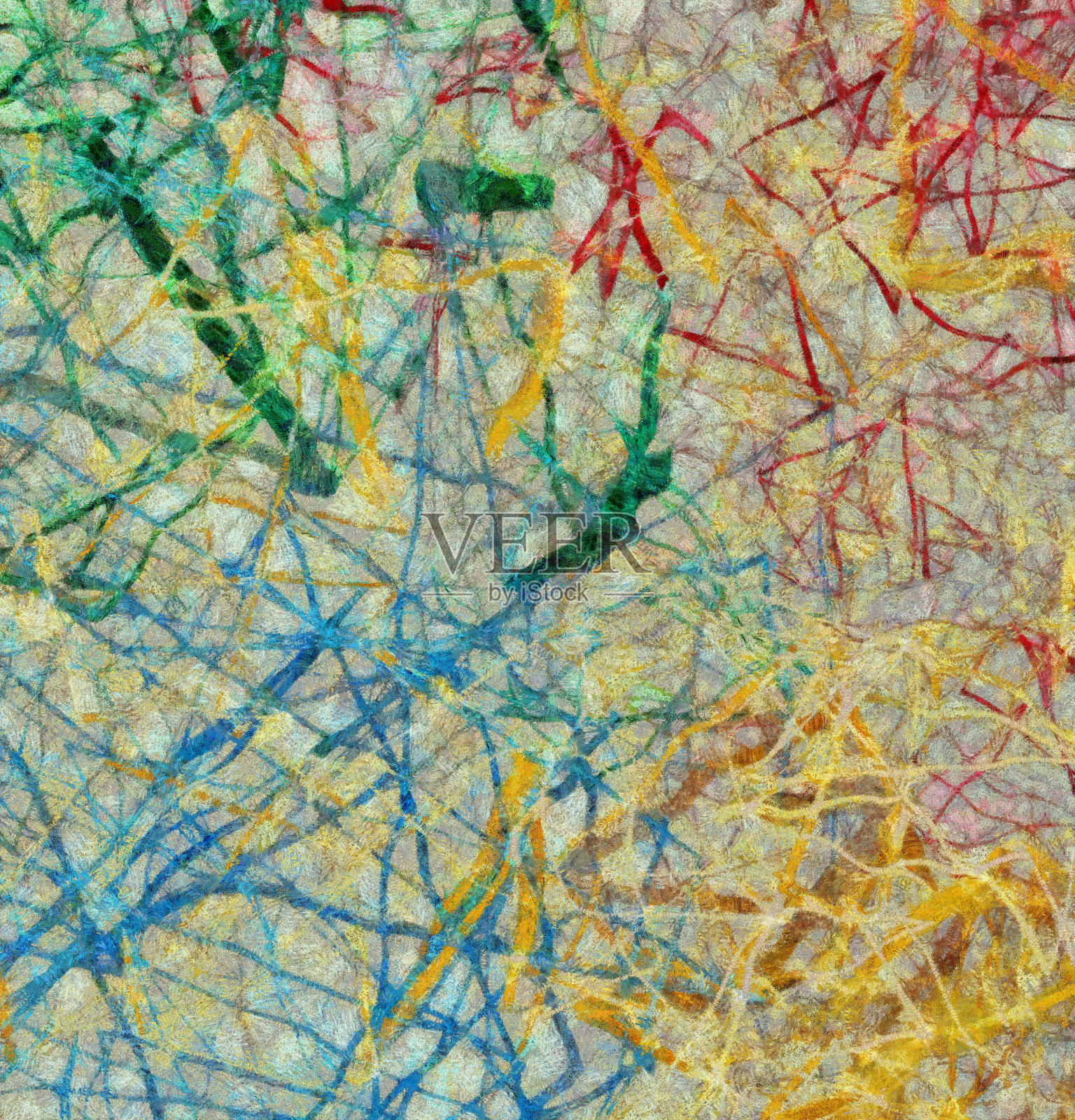 抽象表现主义绘画背景插画图片素材