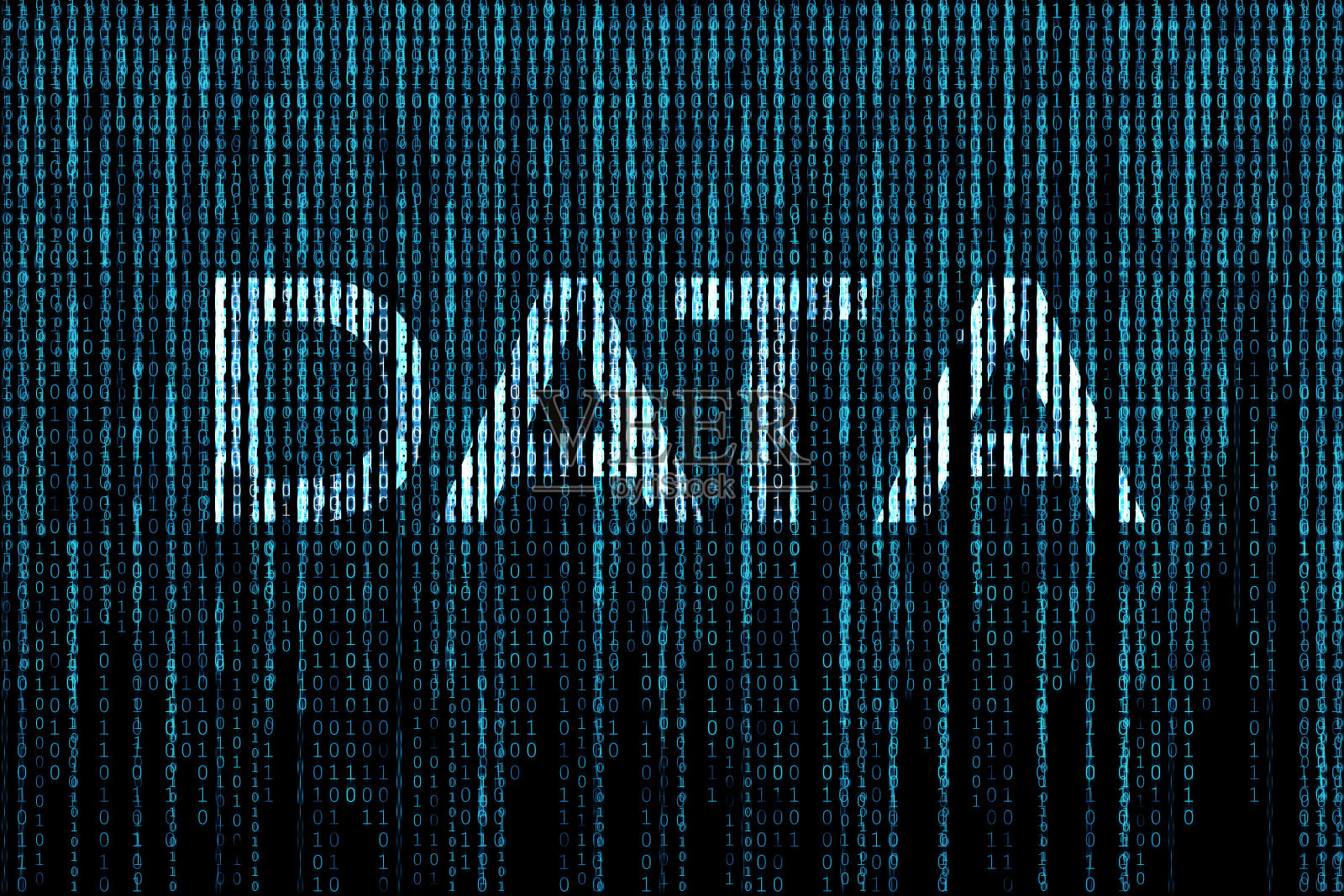 数据矩阵的背景插画图片素材