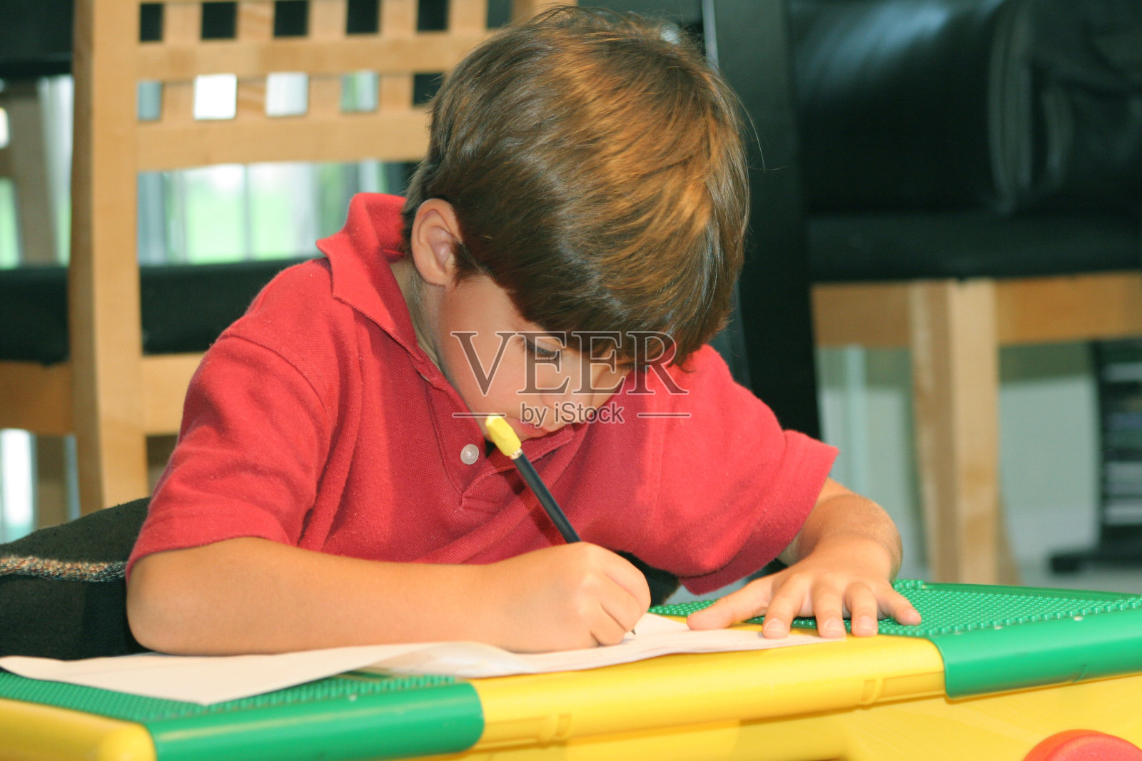 家庭作业照片摄影图片