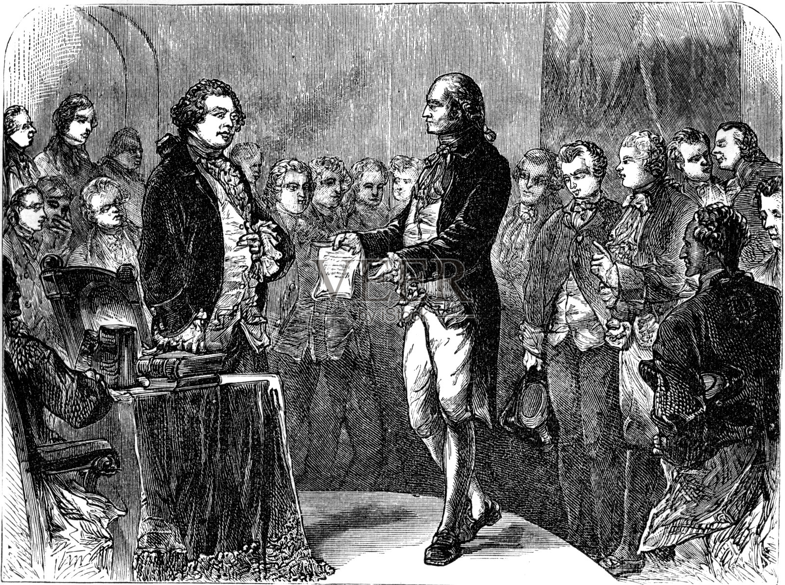 华盛顿的辞职照片摄影图片