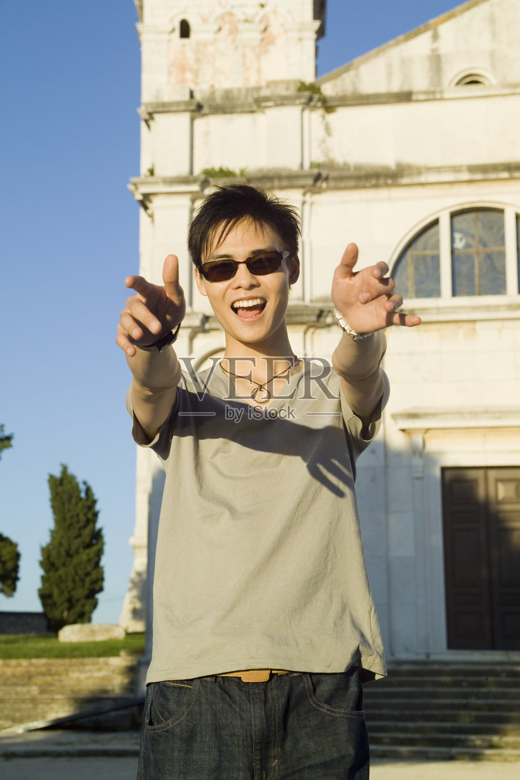 很酷的亚洲青少年照片摄影图片