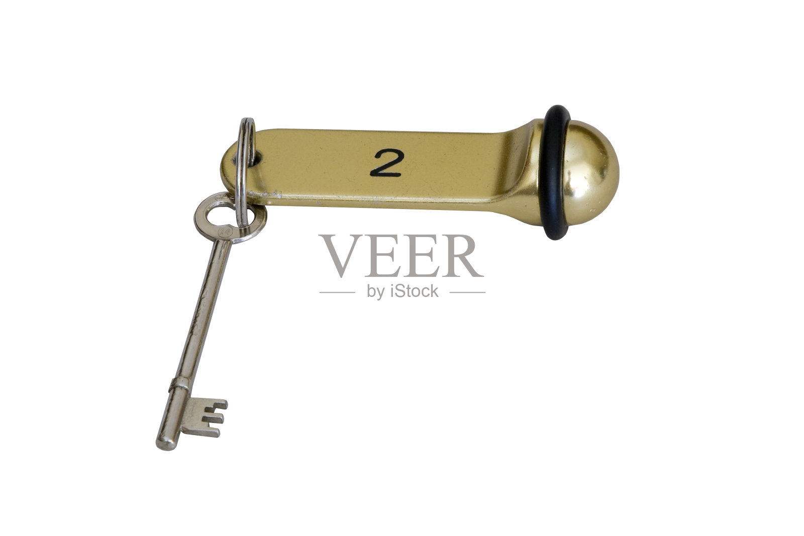 酒店钥匙，老式，住宿和早餐，住宿，欧洲，骨架钥匙，孤立照片摄影图片