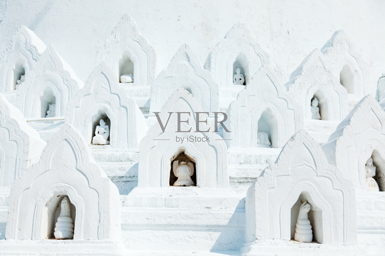 新宾玉宝塔细部，明都，缅甸照片摄影图片