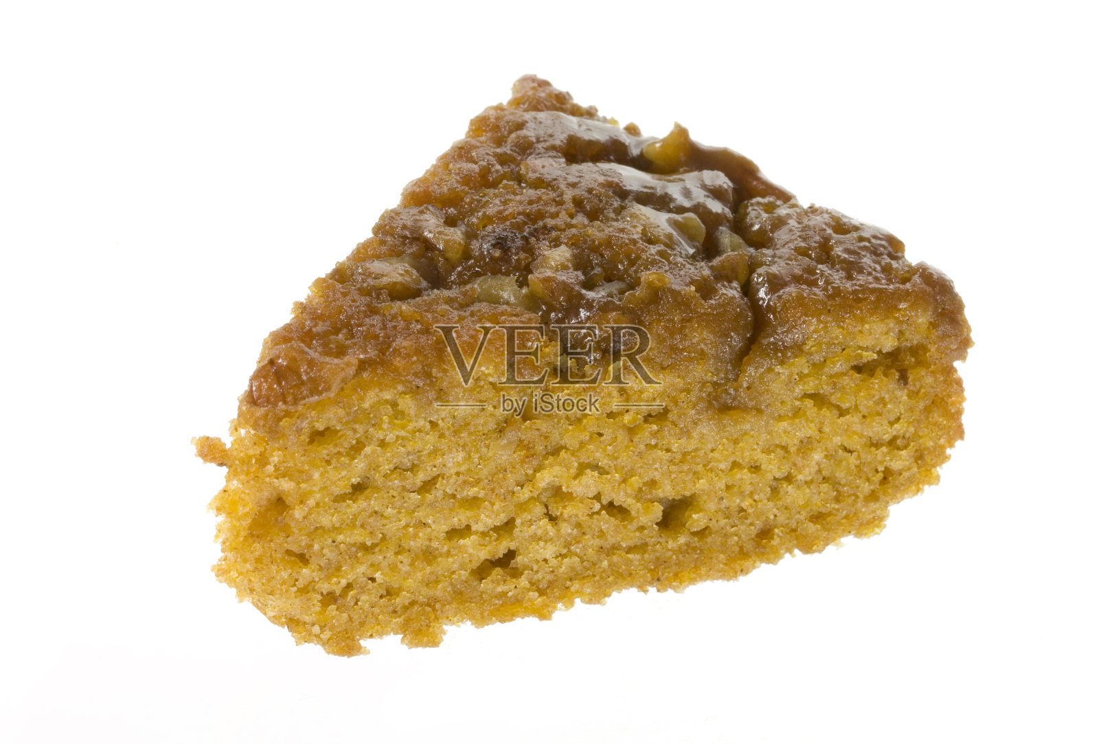 南瓜果仁蛋糕片照片摄影图片