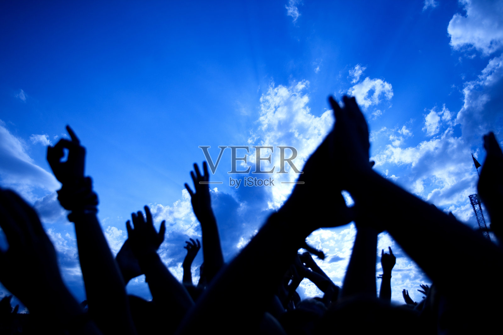 露天摇滚音乐节照片摄影图片