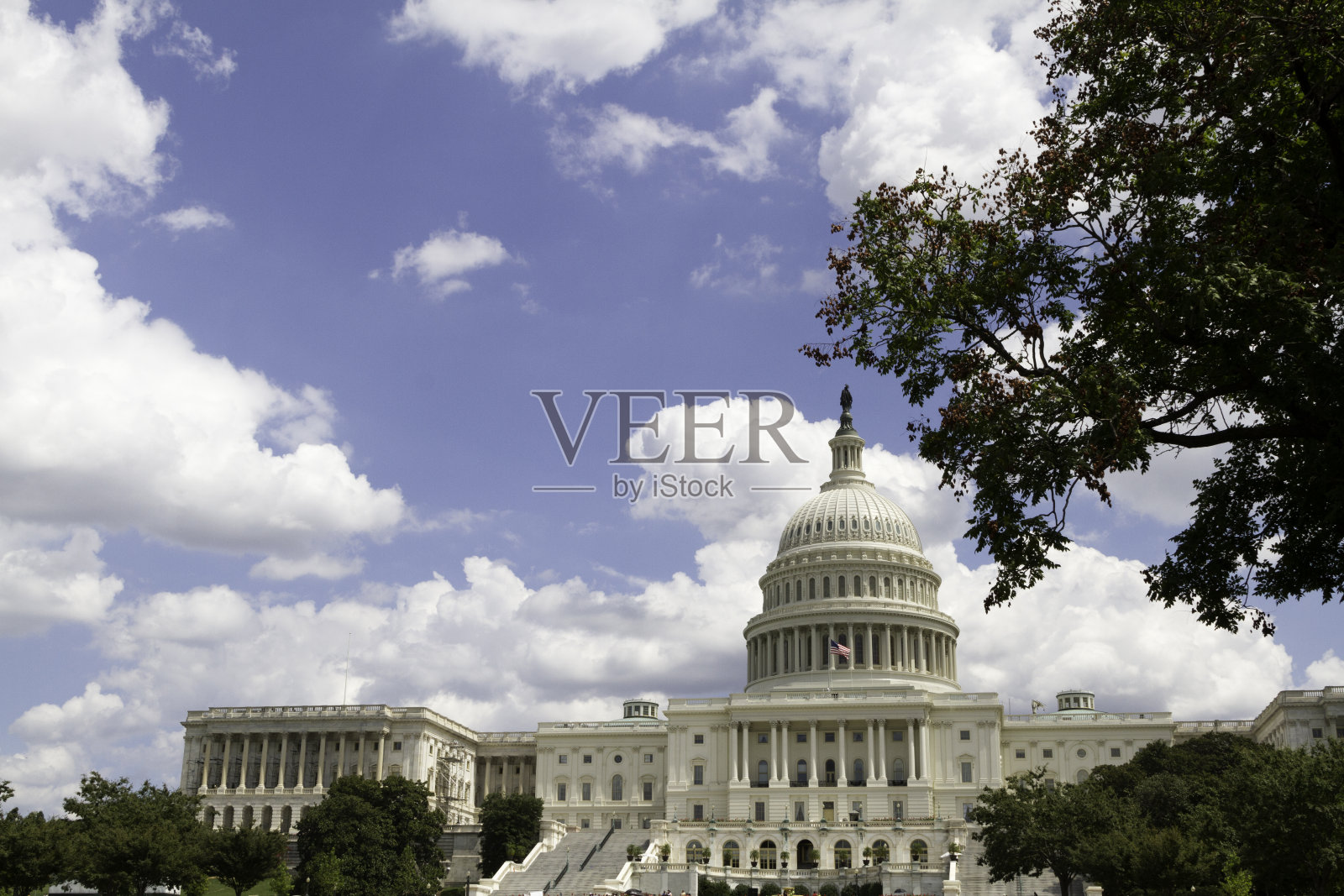 华盛顿特区美国国会大厦照片摄影图片