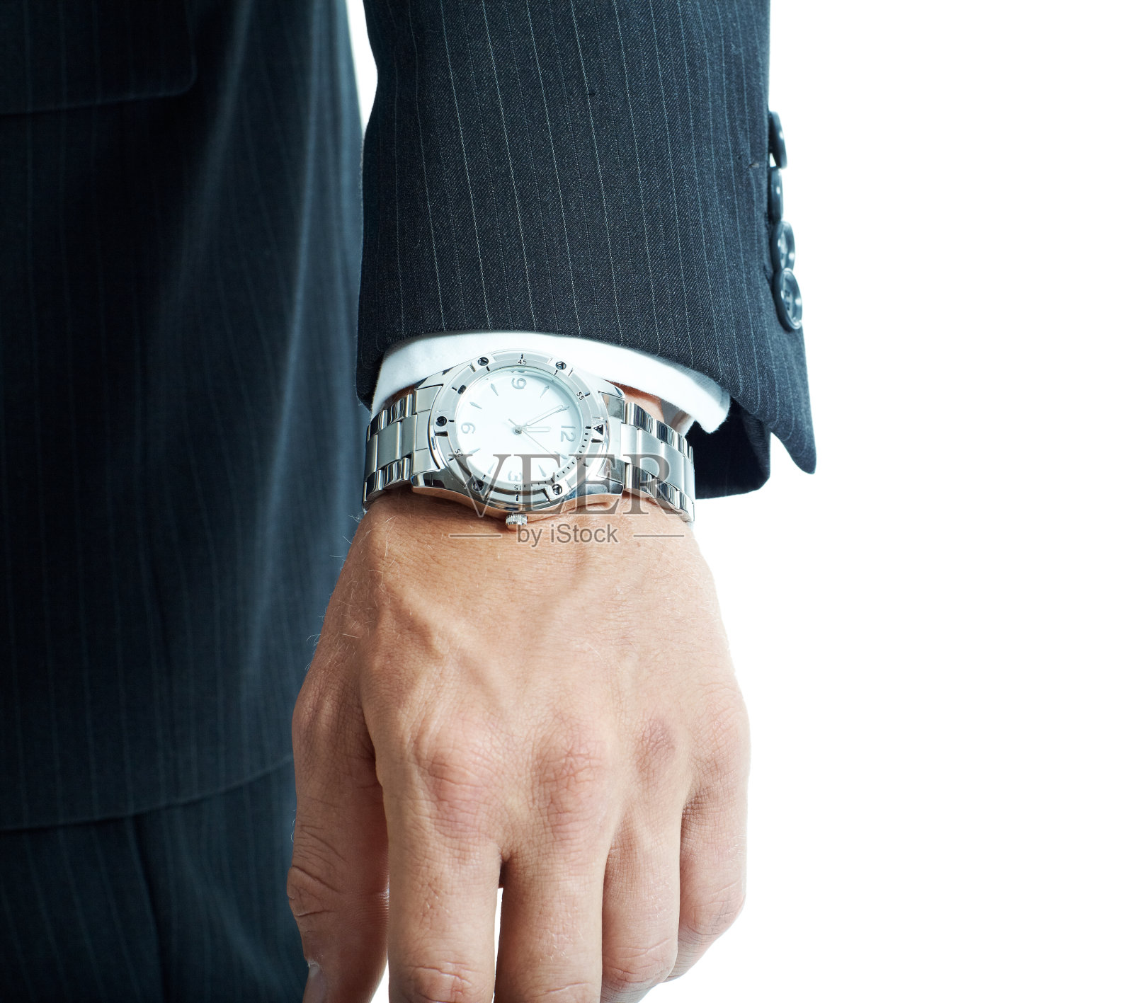 这个商人从不迟到照片摄影图片