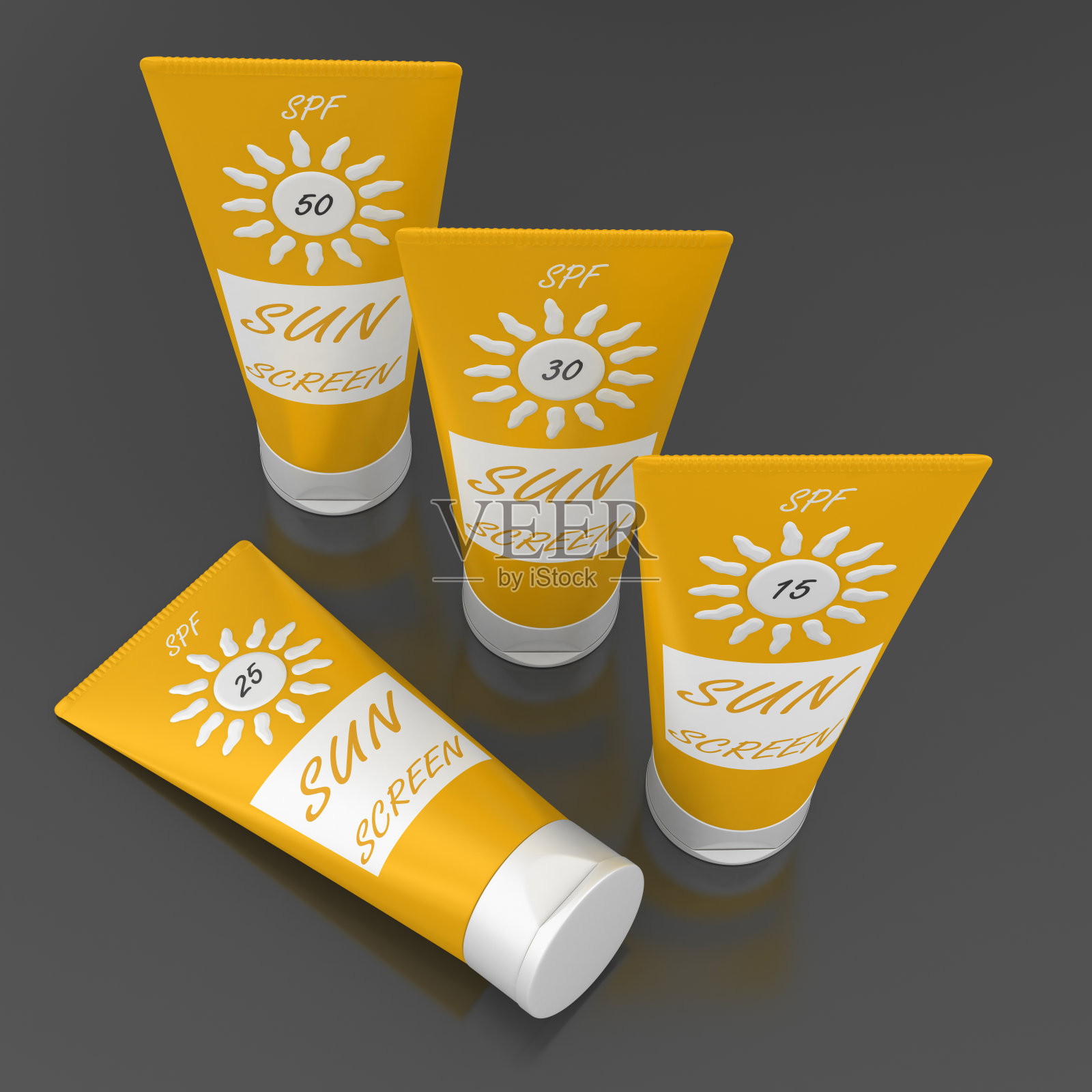 防晒霜在管照片摄影图片