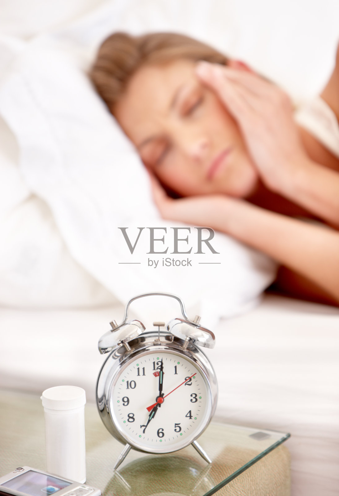 她今天不去上班照片摄影图片