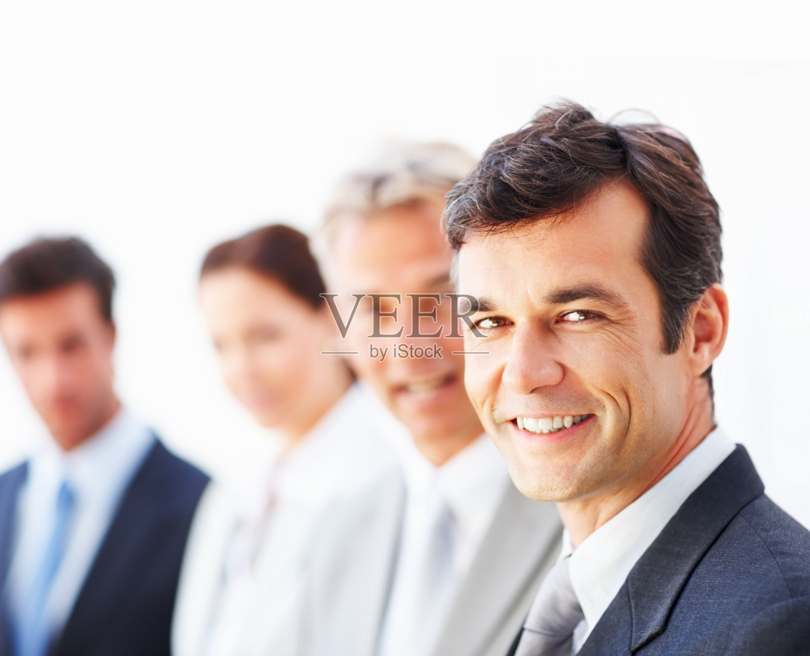 商人和同事的背景照片摄影图片