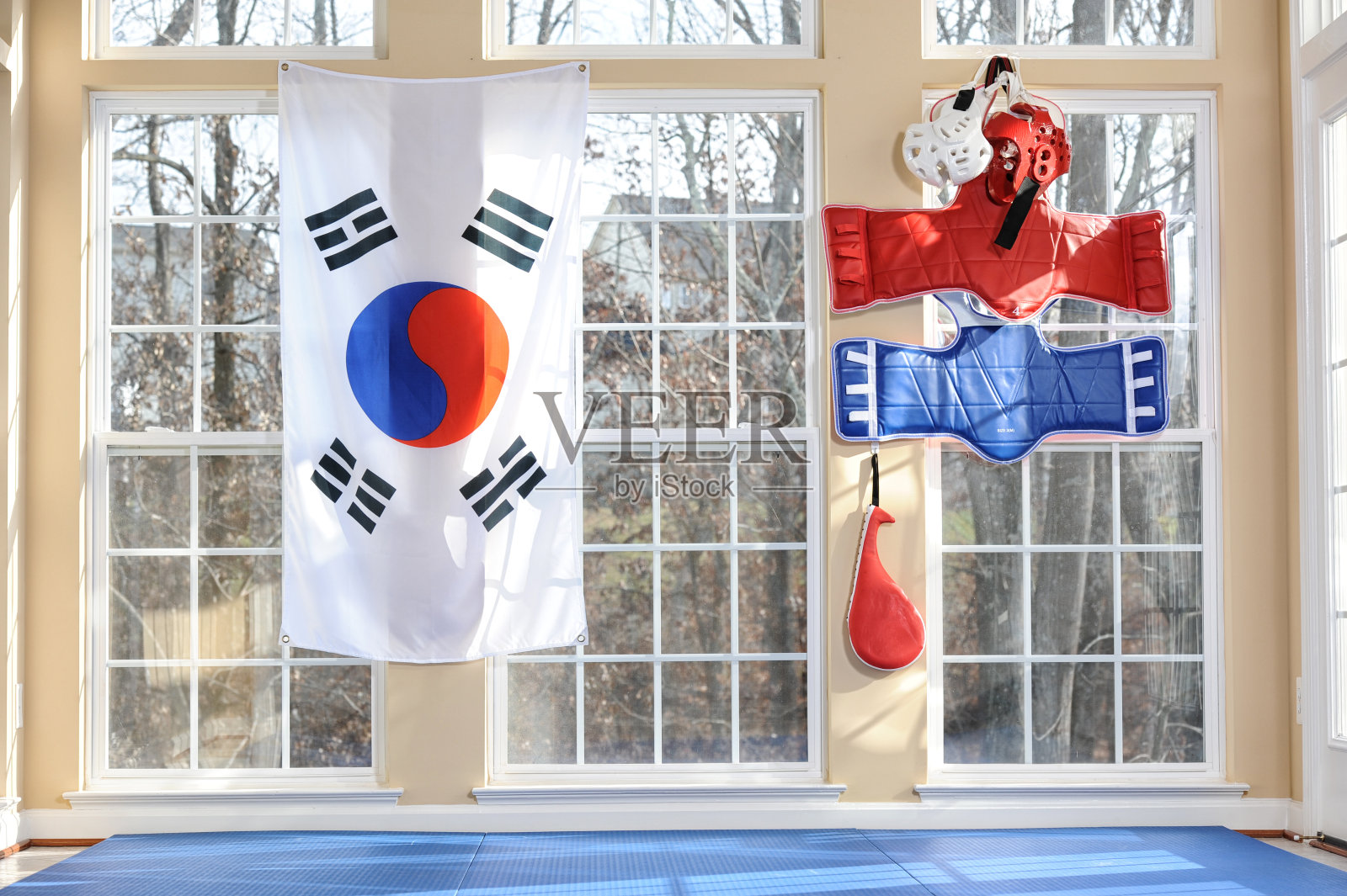 跆拳道馆照片摄影图片