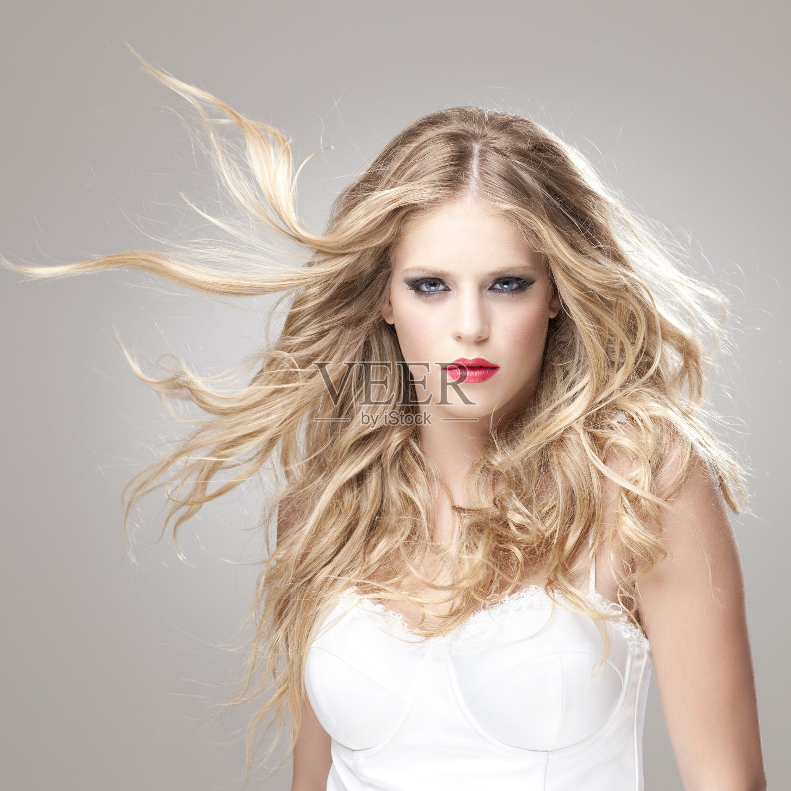 时装模特儿。照片摄影图片