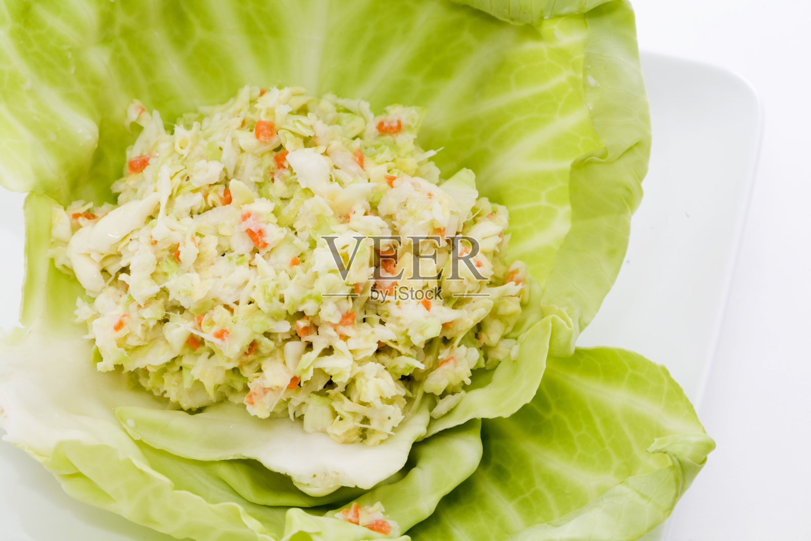 高丽菜沙拉照片摄影图片