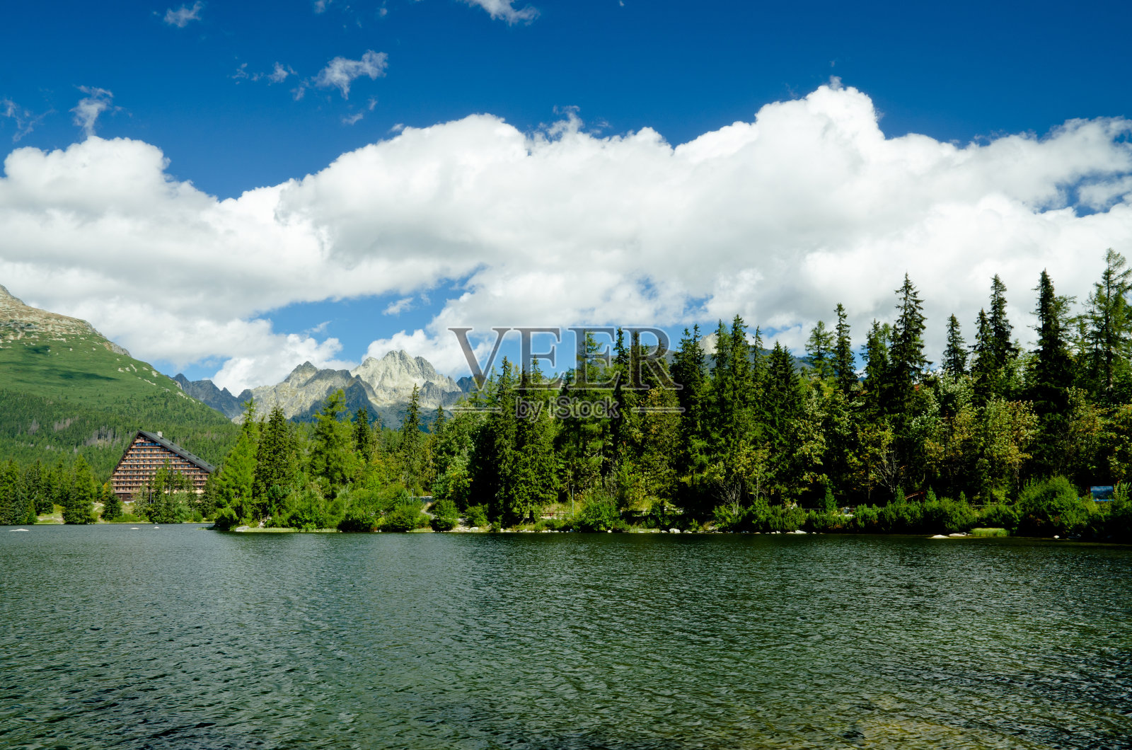 斯特布斯克普莱索 - 山湖照片摄影图片