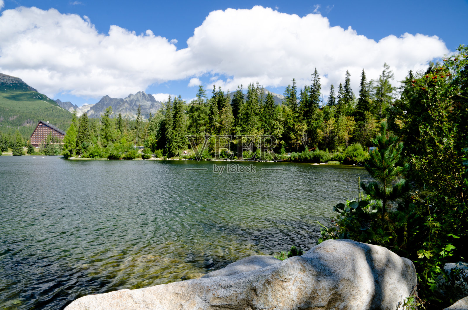 斯特布斯克普莱索 - 山湖照片摄影图片