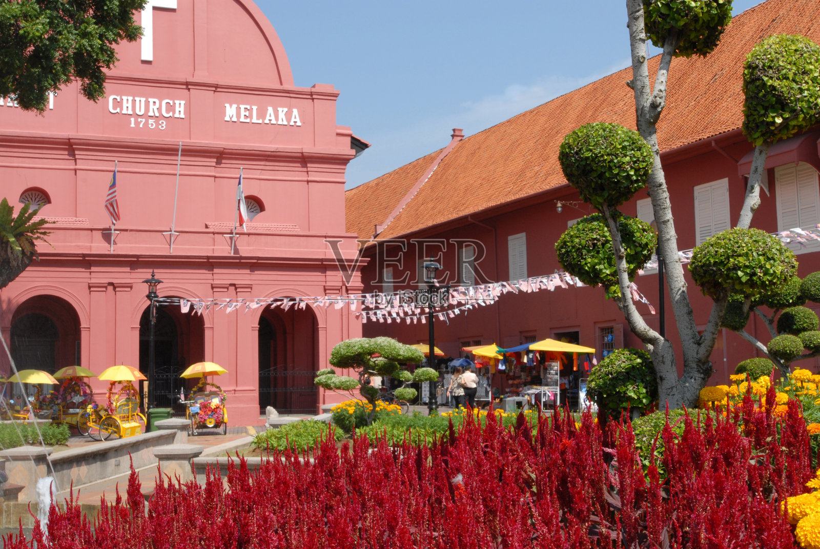 广场马六甲照片摄影图片