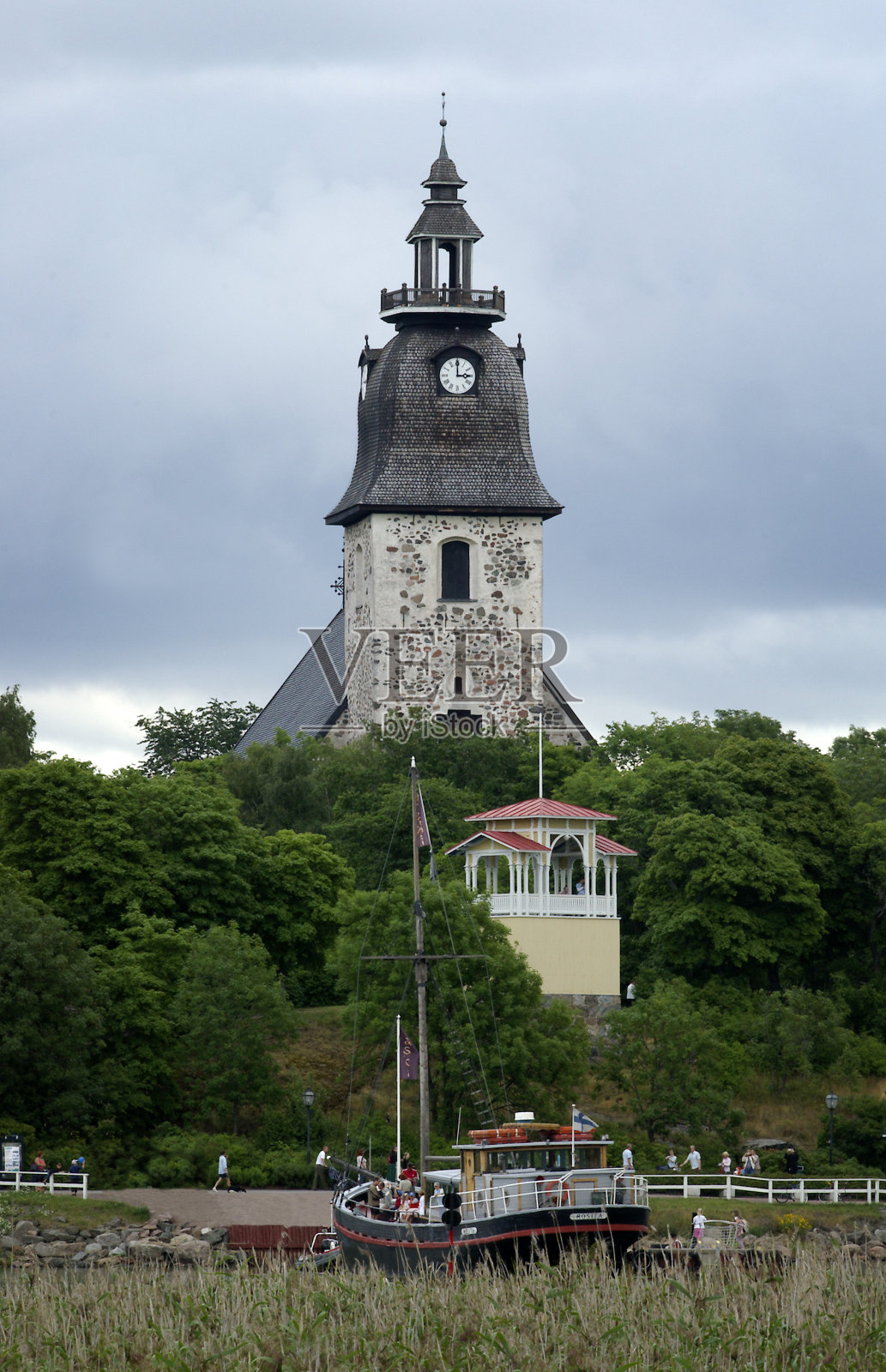 芬兰Naantali教堂照片摄影图片