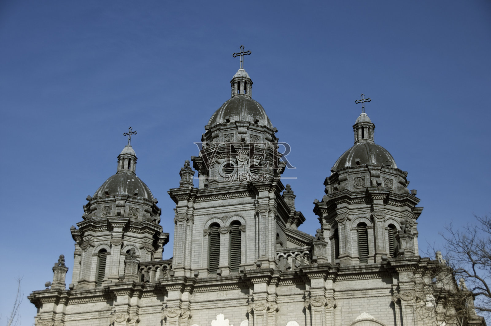 中国教会三十字照片摄影图片