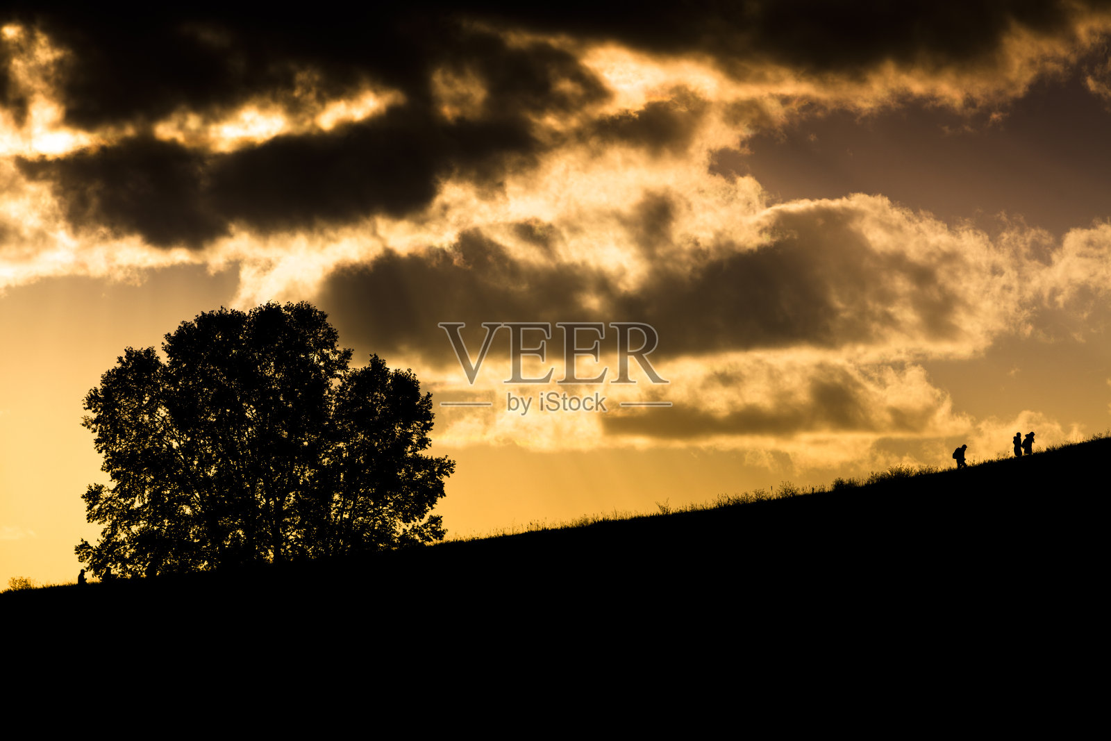 轮廓的游客照片摄影图片