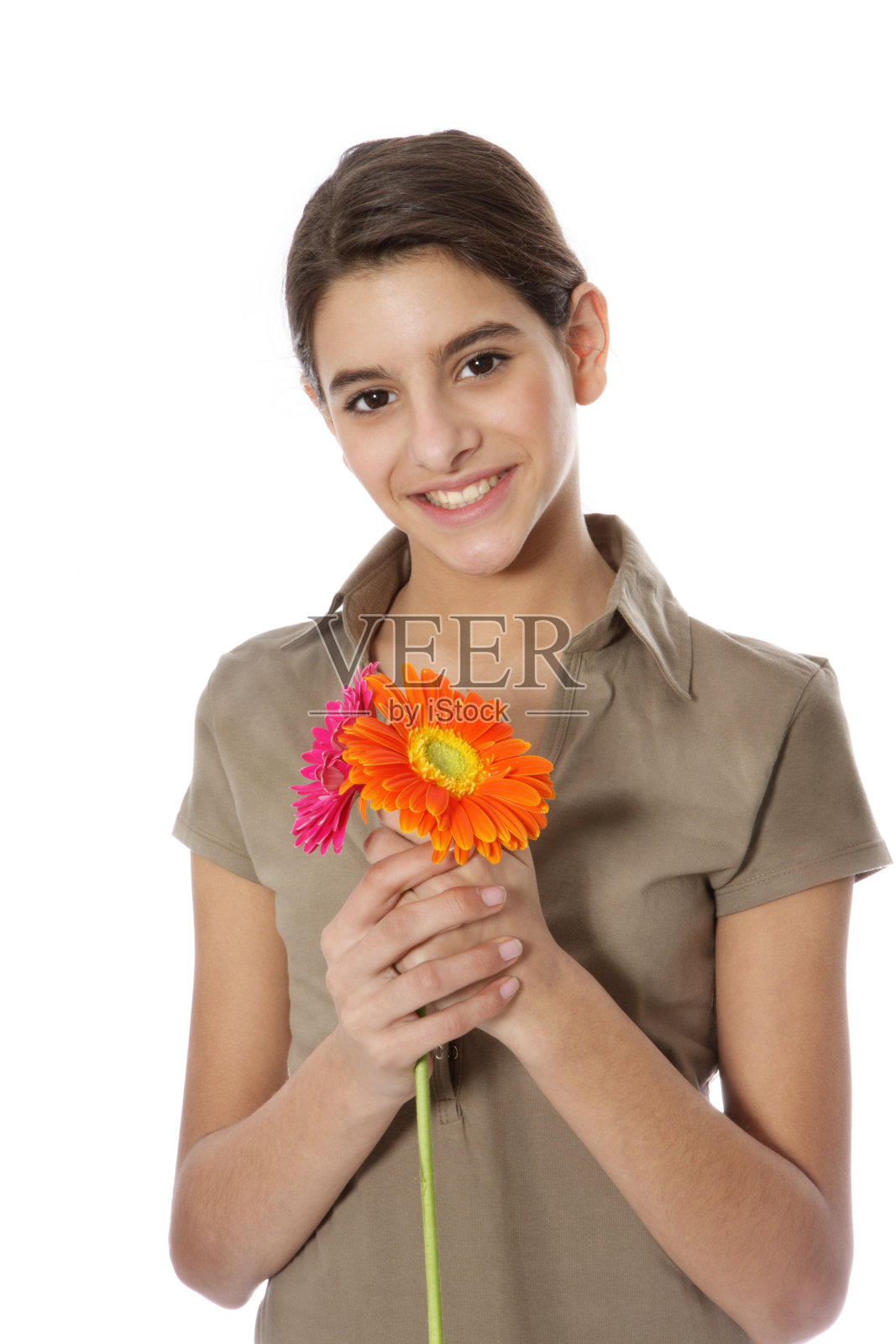 美丽的微笑照片摄影图片