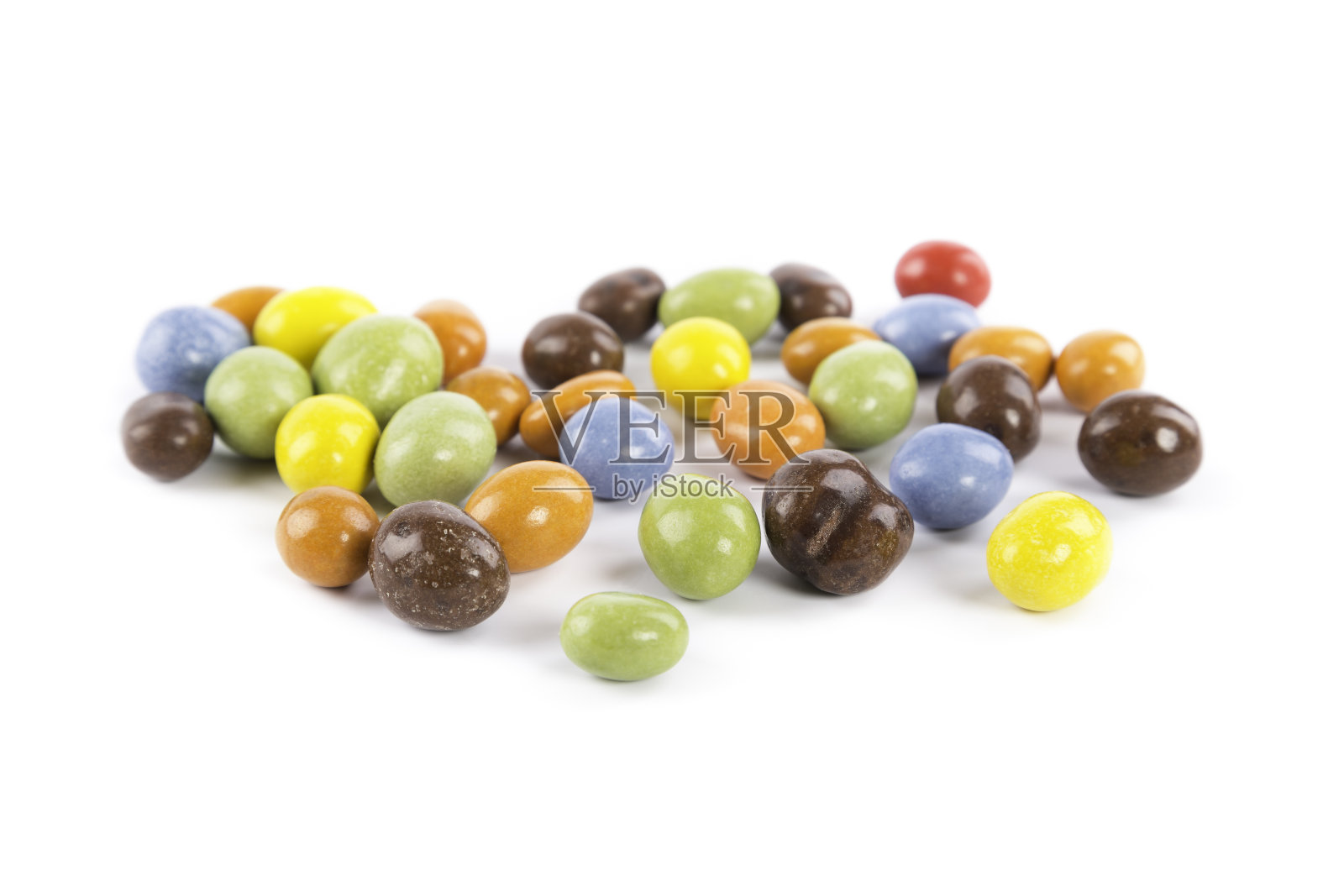 彩色花生糖果照片摄影图片