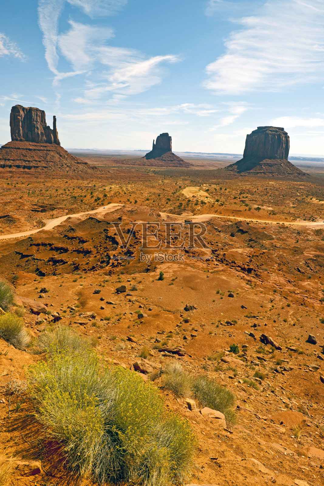 美国犹他州纪念碑谷的岩层照片摄影图片