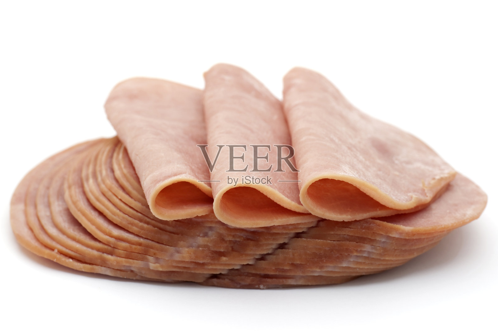 熟食肉切片火腿照片摄影图片