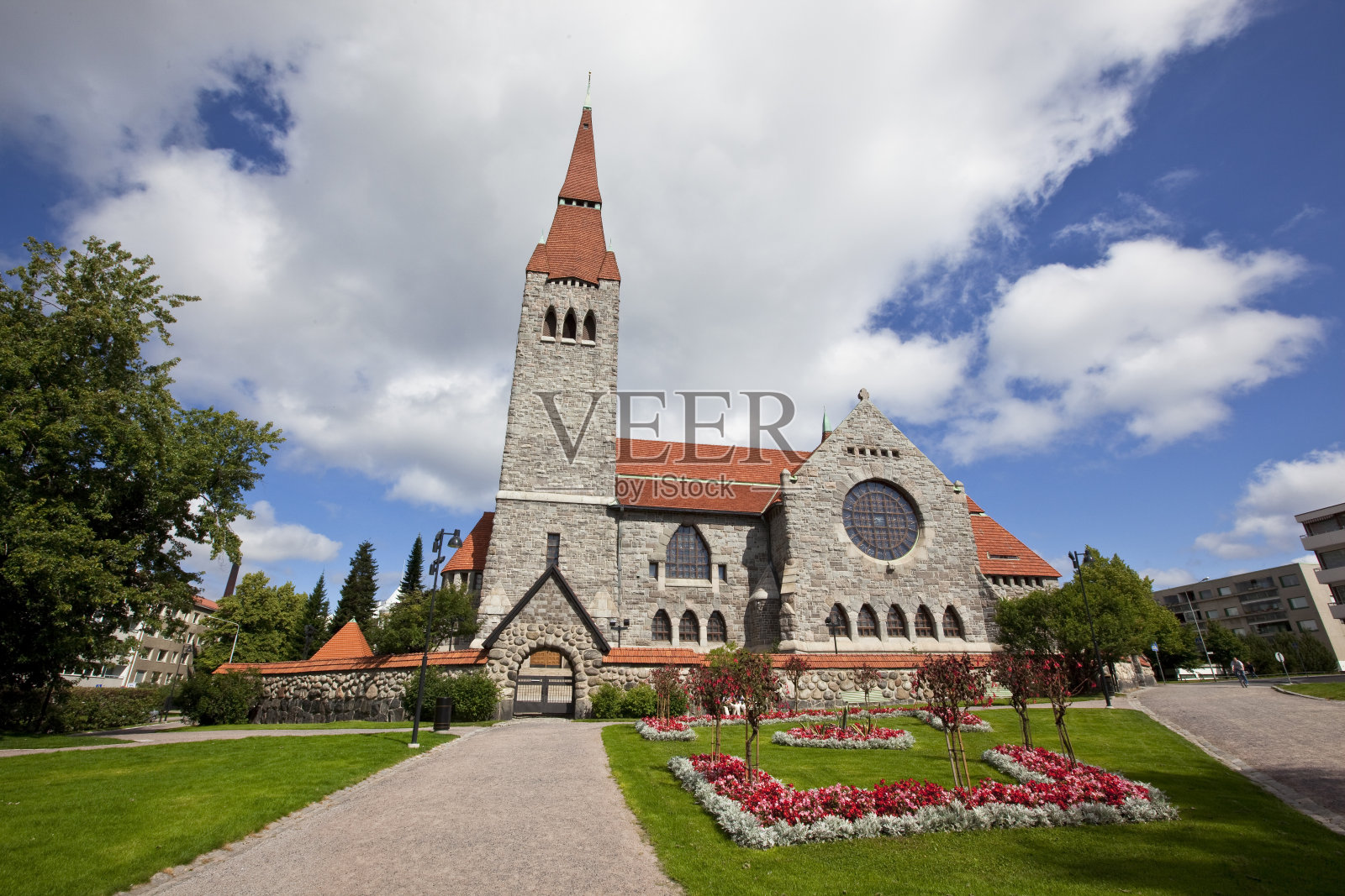 坦佩雷大教堂照片摄影图片