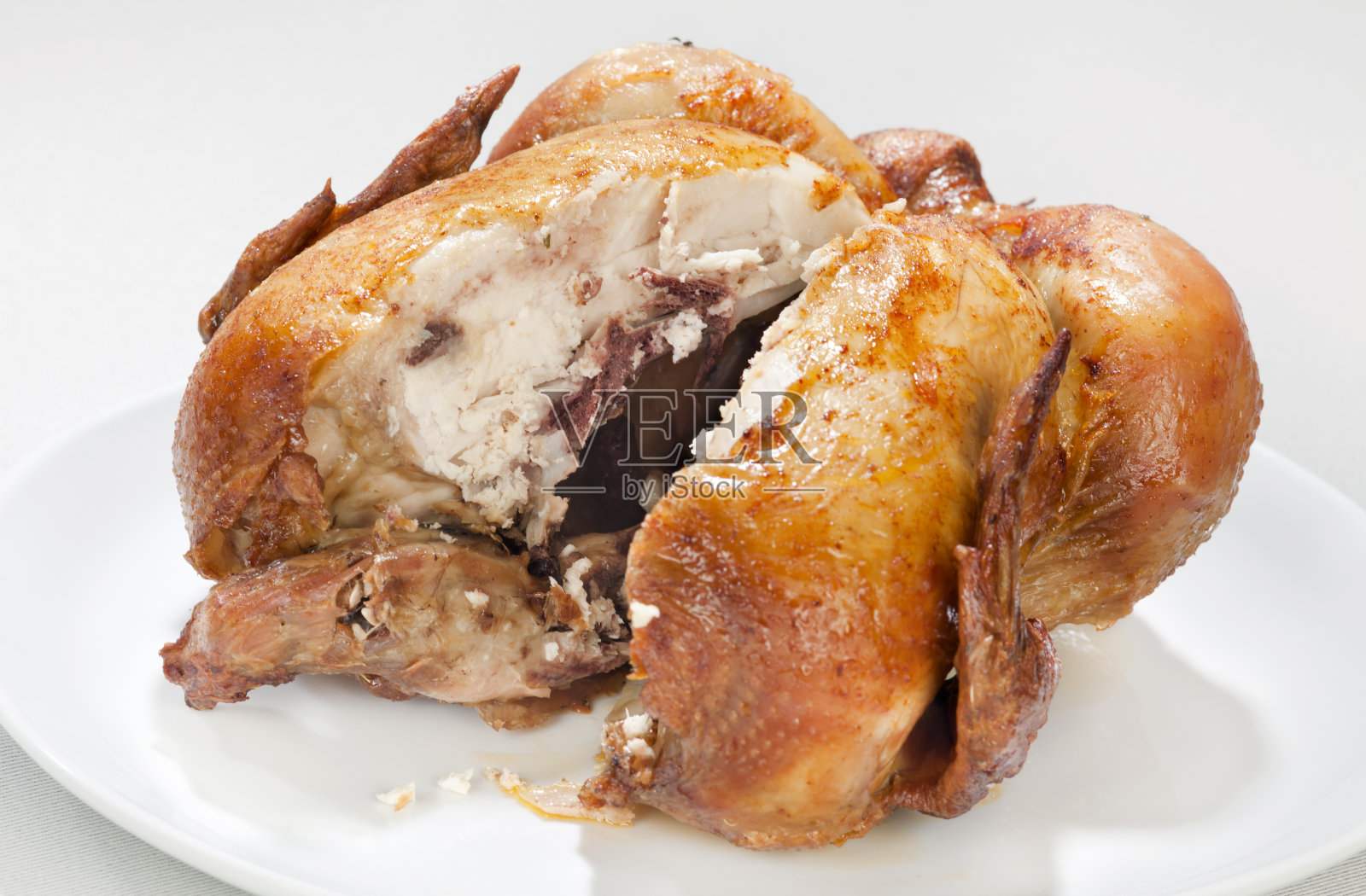 切鸡照片摄影图片