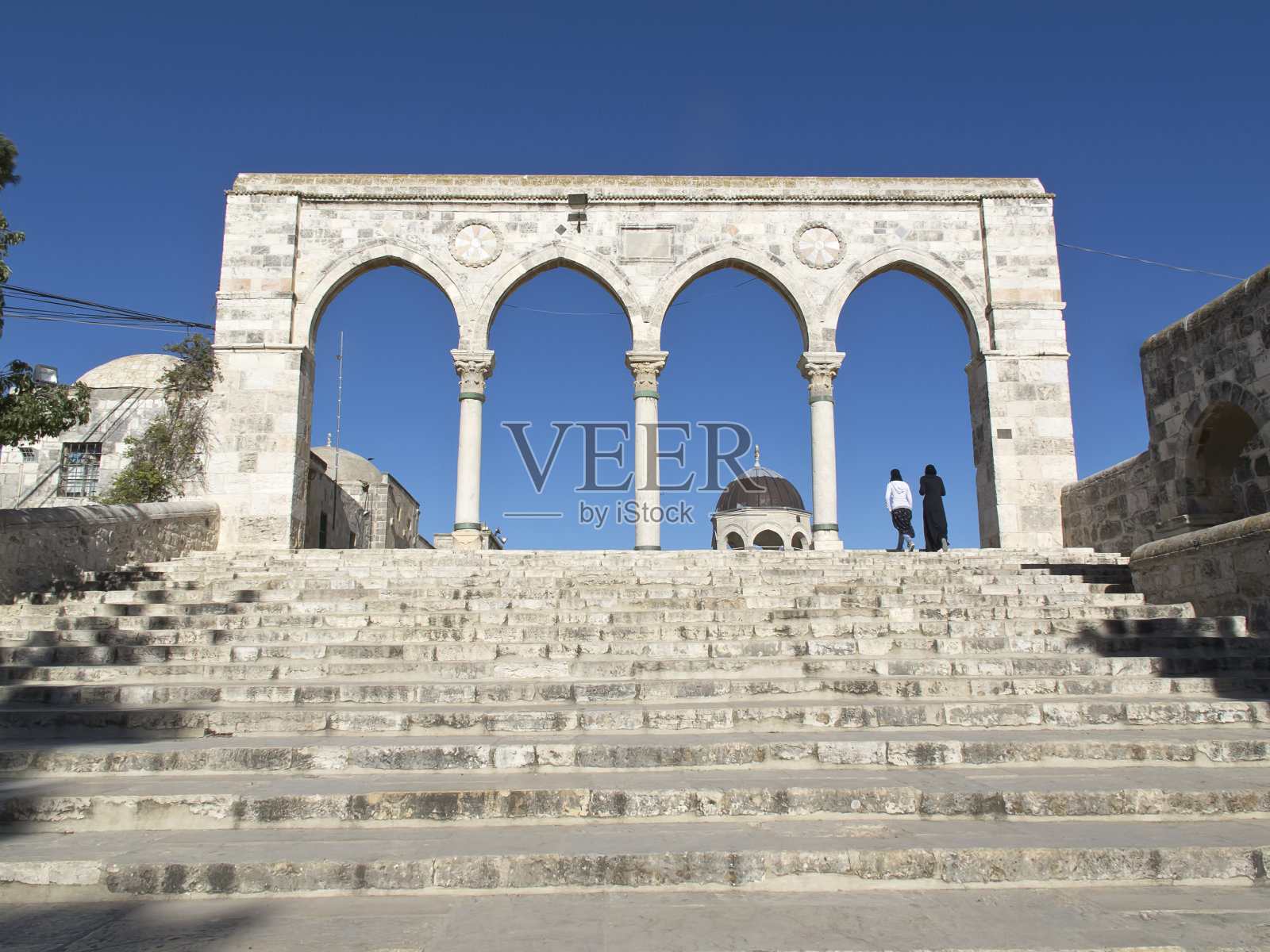 阿克萨清真寺照片摄影图片