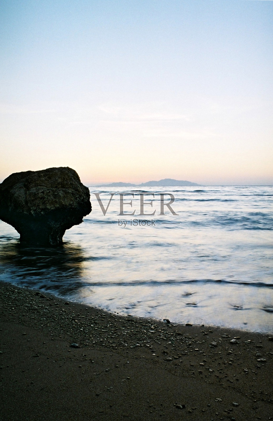 非洲海滩日出照片摄影图片